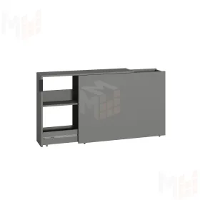 Тумба  выкатная Марвэл 16.159 Темно - серый