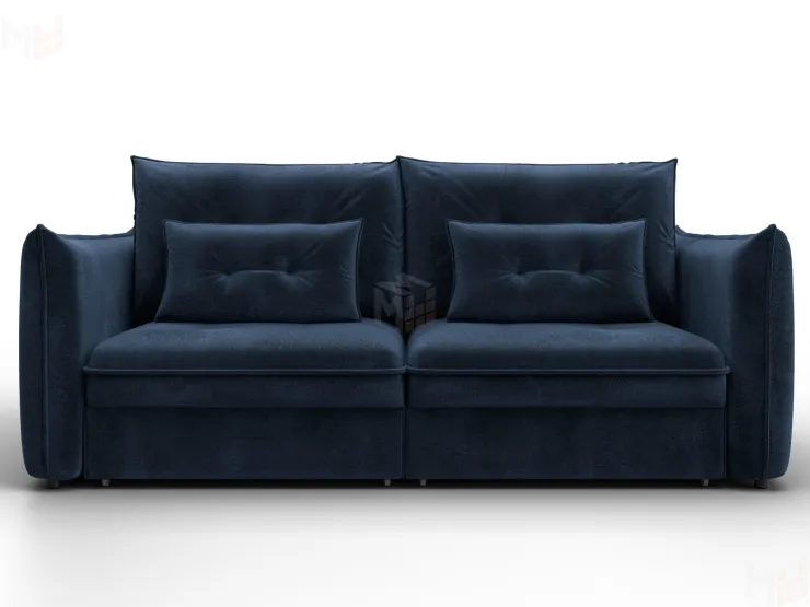 Диван прямой Лига-100 НПБ ( TOWER 13 синий )