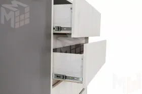 Комод Нильс Дуб Эльза/Темно-Серый Лофт