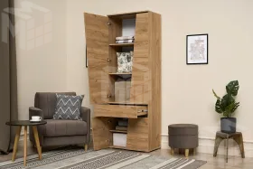 Шкаф высокий закрытый Соренто