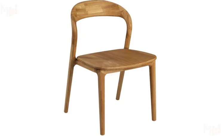 Стул деревянный из массива дуба Соул Дуб светлый