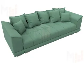 Диван прямой НордСтар НПБ ( Амур 11 зеленый )