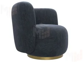 Кресло Лига-072 ( шенилл RIMINI 14 темно-серый )