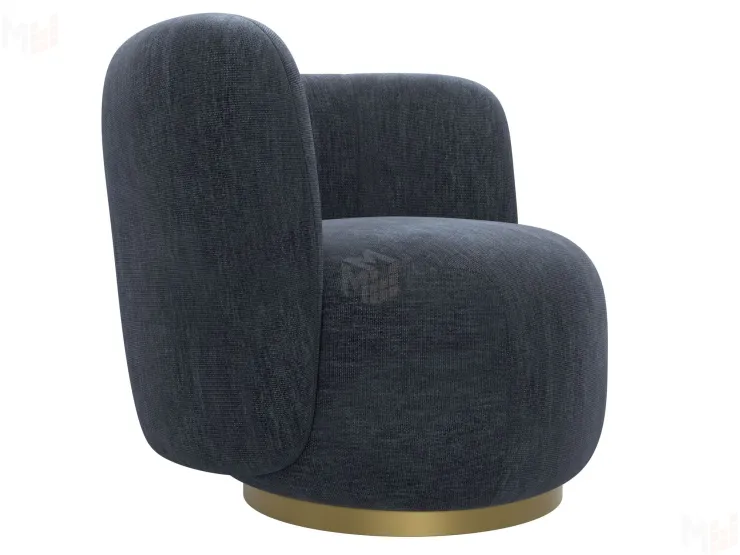 Кресло Лига-072 ( шенилл RIMINI 14 темно-серый )