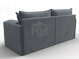 Диван прямой модульный Лига-106 ( TOWER 10 серый )