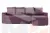 Угловой диван Челси-2 (сиреневый)