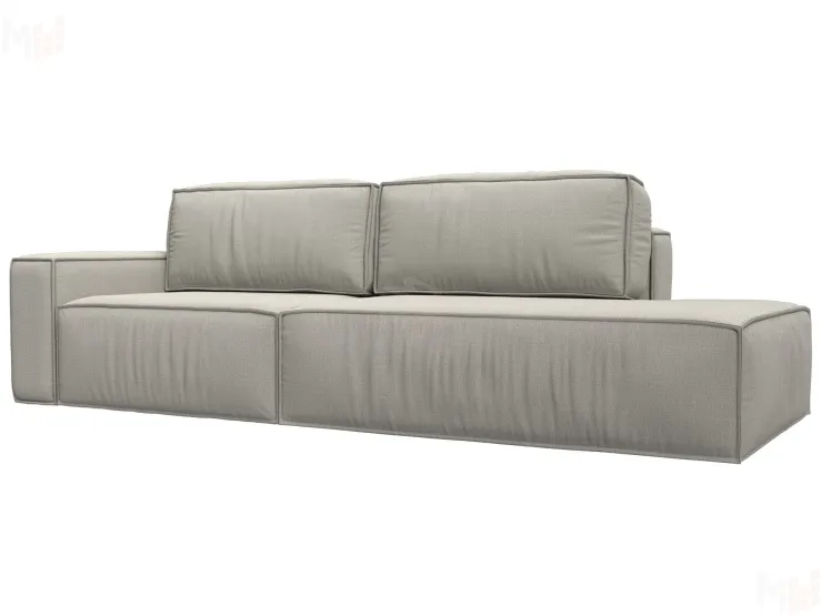 Диван прямой Прага Модерн подлокотник слева