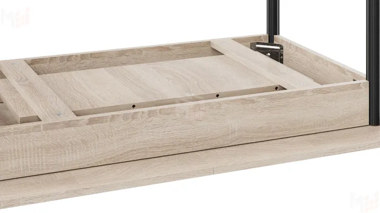 Стол обеденный Крит Черный, Сонома