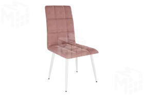 Стул Турин 2 вереск (велюр)/белый