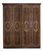 Шкаф Патрисия 4-дверный (2+2) без зеркал караваджо глянец