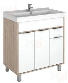 Тумба под умывальник "Fest 80" Prime В1 Домино