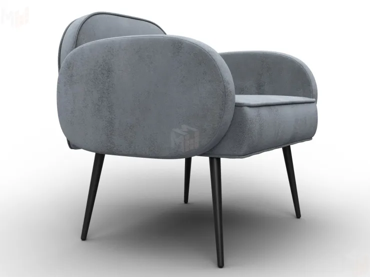 Кресло Лига-086 ( TOWER 10 серый )