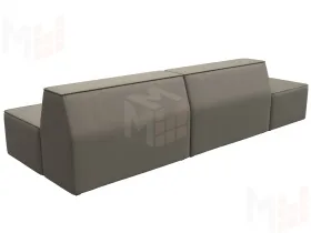 Диван прямой модульный Монс Модерн левый ( GRIFON 04 бежевый )