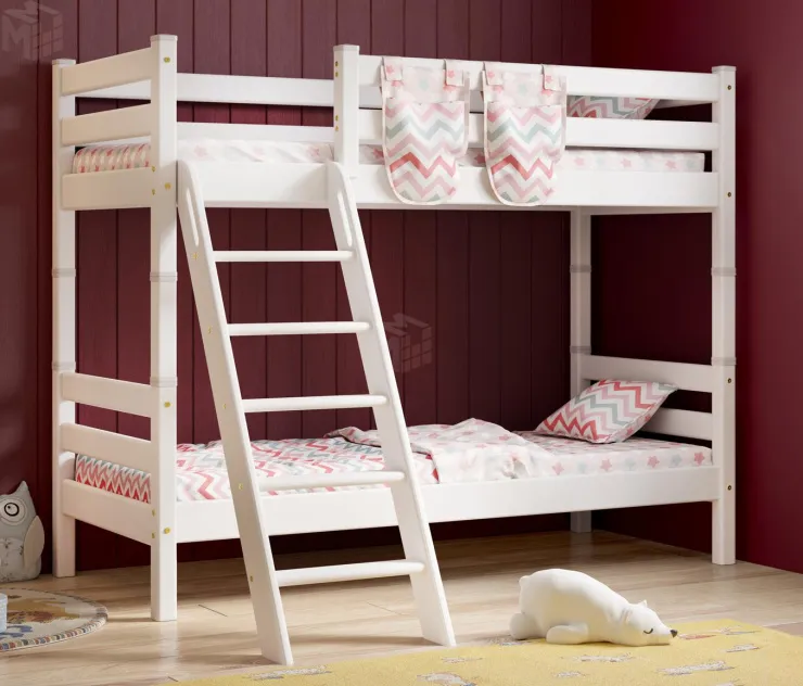 Двухъярусная кровать Соня-10 с наклонной лестницей