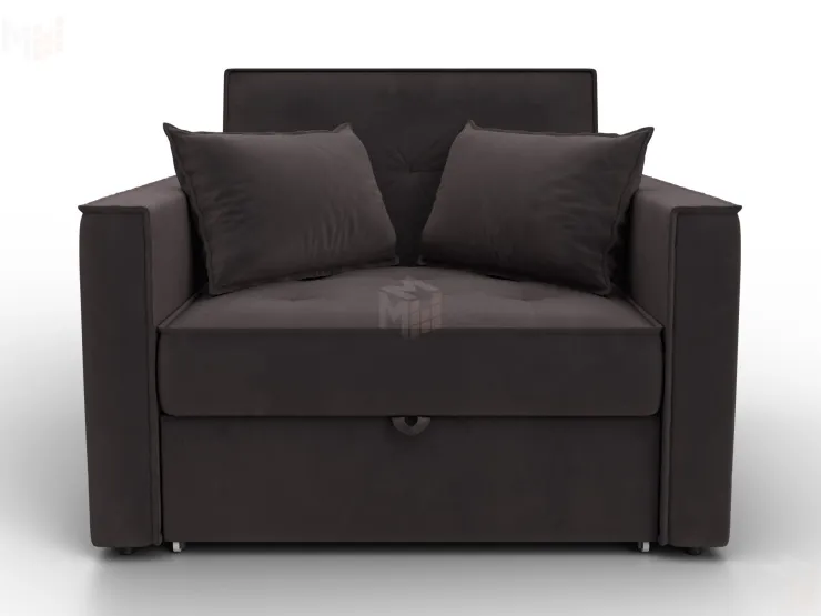 Кресло-кровать Лига-104 (80) ( SEVEN 727 коричневый )