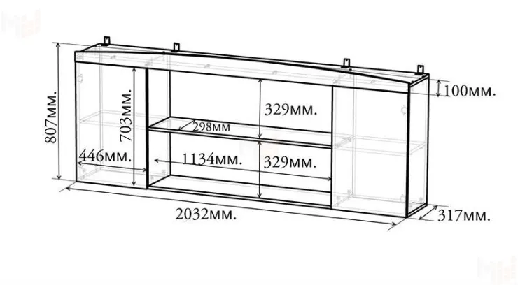Серия детской мебели Пираты - комната №2