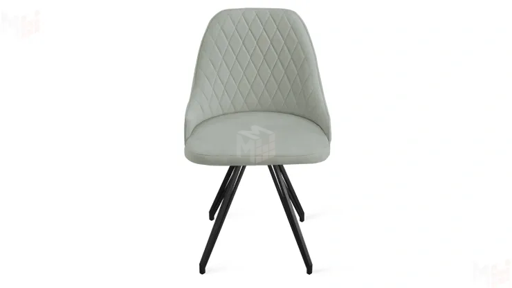 Стул Гранд К4 Черный муар Велюр Confetti Silver