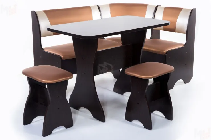 Кухонный уголок Тюльпан (венге/109/101)