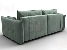 Диван прямой Лига-100 НПБ ( BRUT 08 зеленый )