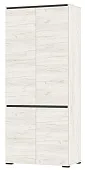 Шкаф ГРЕТТА 4С Дуб Крафт белый-Антрацит