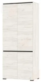 Шкаф ГРЕТТА 4С Дуб Крафт белый-Антрацит