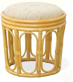 Табурет из ротанга 12/18
