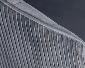 Стул барный DOBRIN DARCY GOLD (серый велюр (1922-19))