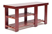 Обувница-скамья NY-3021 вишня