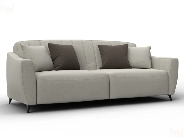 Диван-книжка Лига-095 НПБ ( Амур 02 бежевый )