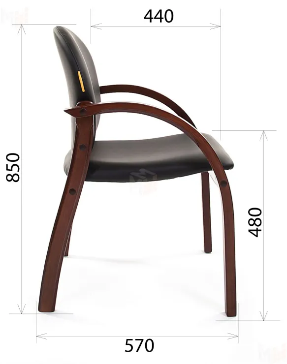 Кресло посетителя CHAIRMAN 659