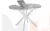 Стол раскладной Вега Лофт D90 Бетон/Белый