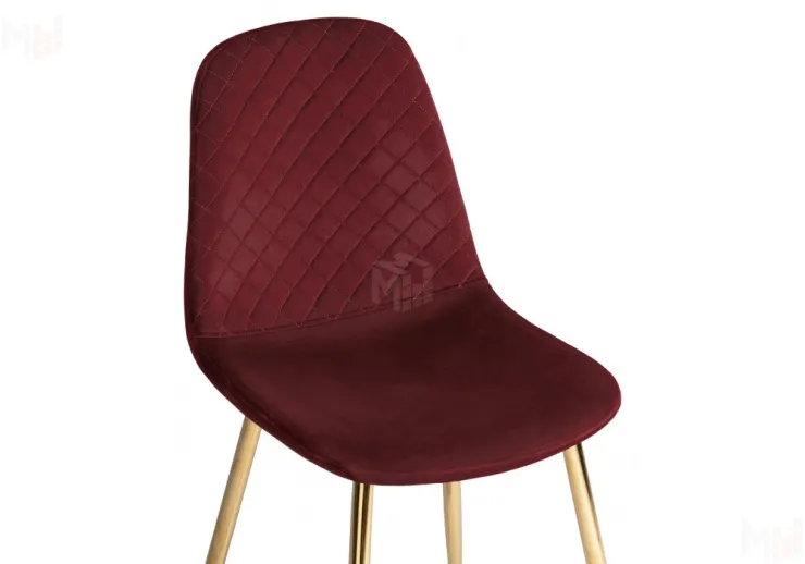 Стул Dabl wine red / gold