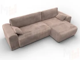 Диван угловой Лига-099 угол универсальный ( TOWER 05 бежевый )