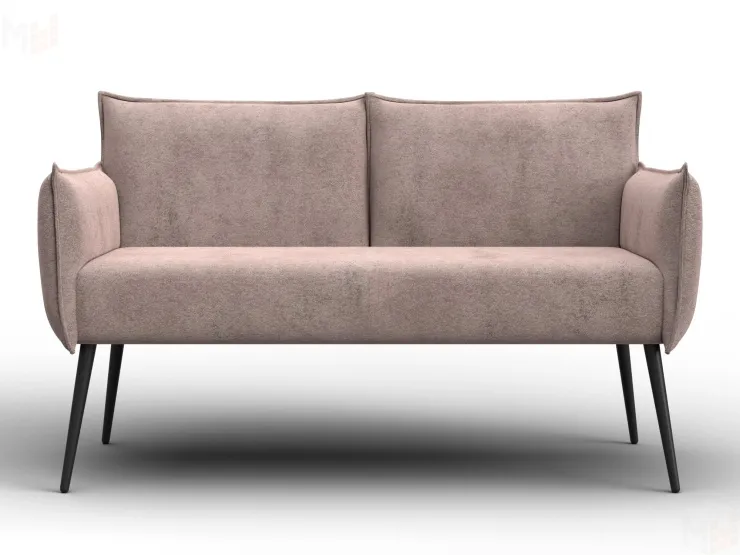 Диван прямой Лига-083 ( велюр TOWER 05 бежевый )