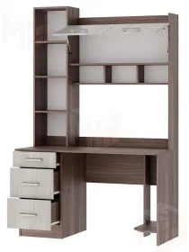 Компьютерный стол ПКС-5  Шимо темный-Шимо светлый