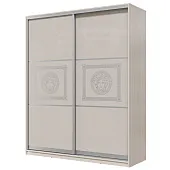 Шкаф-купе Премиум (стекло лакобель с печатью) 1,6 м (вариант 4)