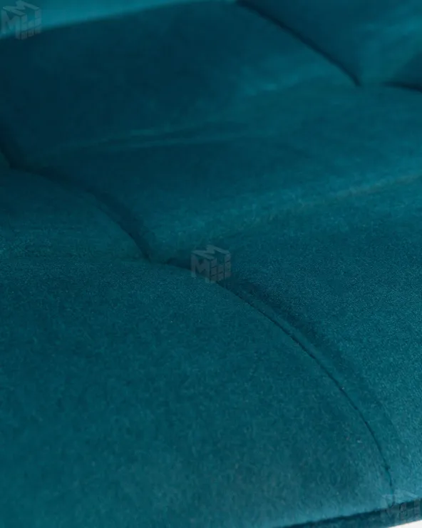 Стул барный DOBRIN TAILOR WHITE (морской волны велюр (MJ9-99))