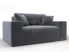 Кресло Лига-036 НПБ ( SEVEN 17 серый )