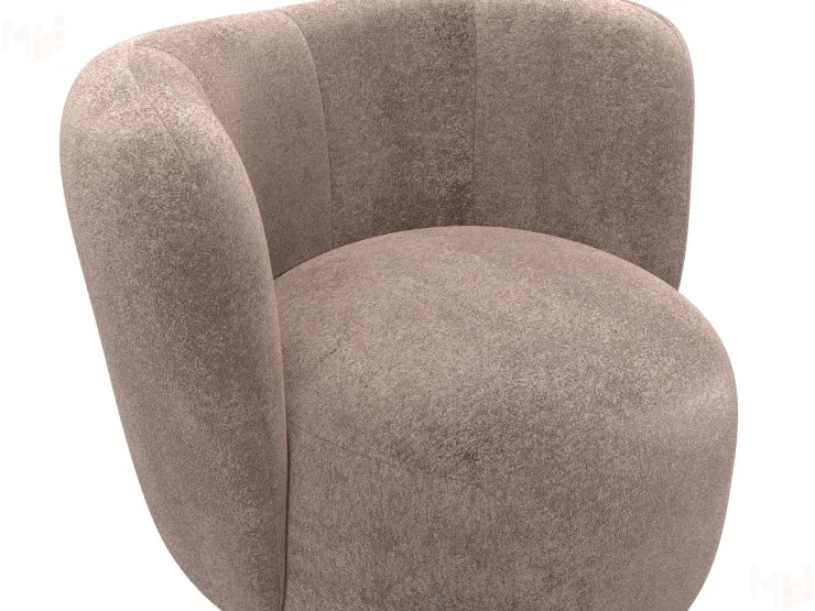 Кресло Лига-072 ( велюр TOWER 05 бежевый )