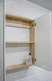 Шкаф-зеркало Мечта 60 Дуб сонома Айсберг