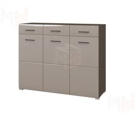 Комод Ненси (венге/капучино глянец)