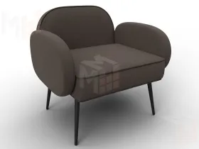 Кресло Лига-086 ( Амур 05 коричневый )