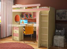 Кровать-чердак Фанки Кидз 3