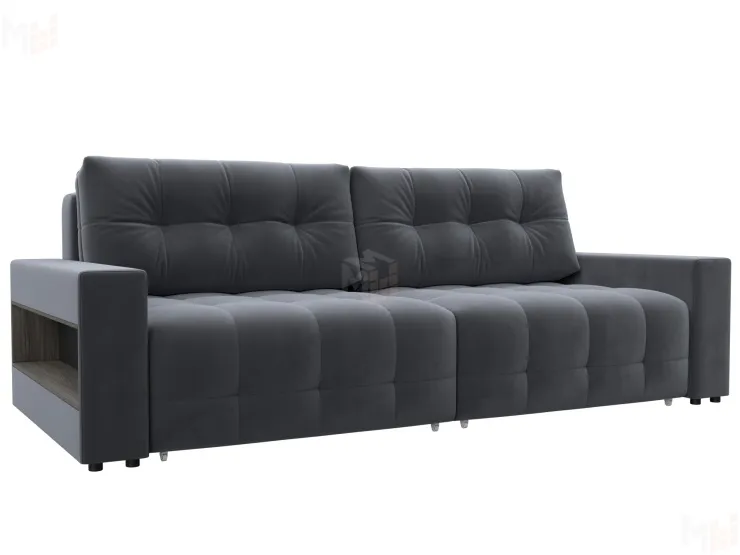 Диван прямой с полками Лига-053 НПБ