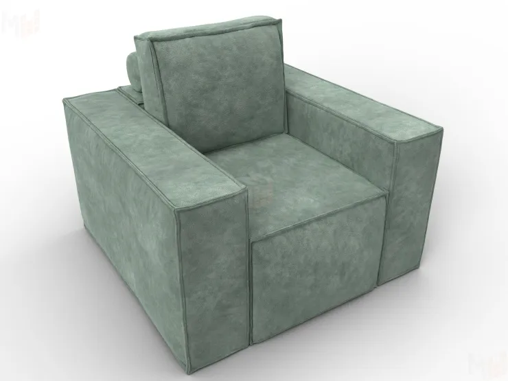 Кресло Лига-081 НПБ ( BRUT 08 зеленый )