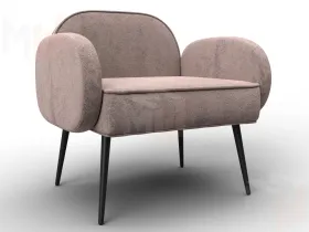 Кресло Лига-086 ( велюр TOWER 05 бежевый )