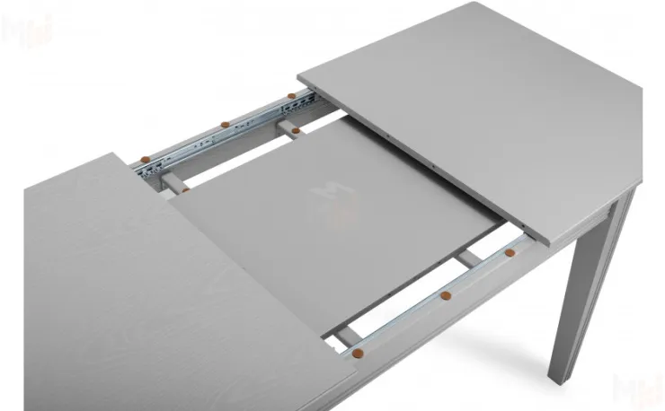 Стол деревянный раскладной Турин 120 Серый