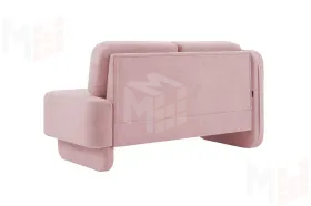 Кушетка Хьюстон на пружинном блоке Розовый