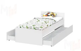 Ящик для кровати Токио Белый