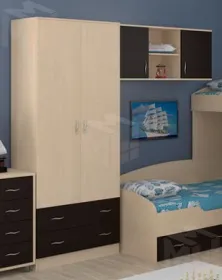 Шкаф+полка  Соня 3